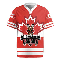 Custom Canada Ringuette Rugby Jersey Team Canada Dominates The Game