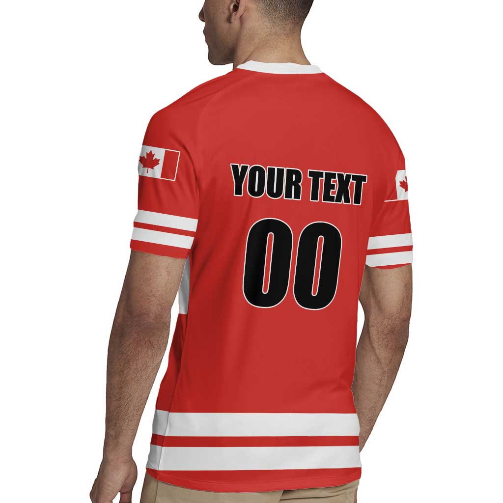 Custom Canada Ringuette Rugby Jersey Team Canada Dominates The Game
