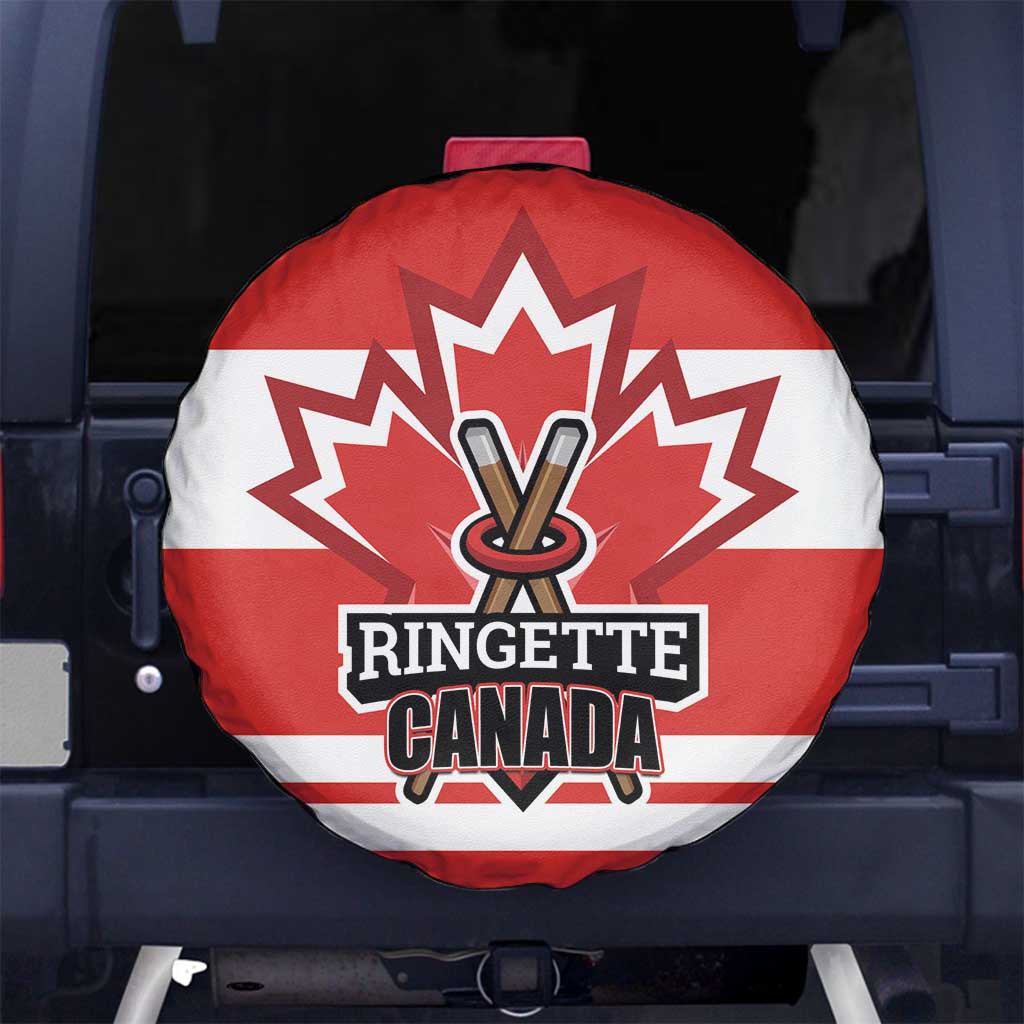 Canada Ringuette Spare Tire Cover Team Canada Dominates The Game
