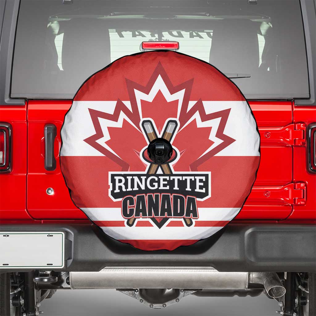 Canada Ringuette Spare Tire Cover Team Canada Dominates The Game