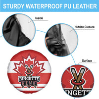 Canada Ringuette Spare Tire Cover Team Canada Dominates The Game