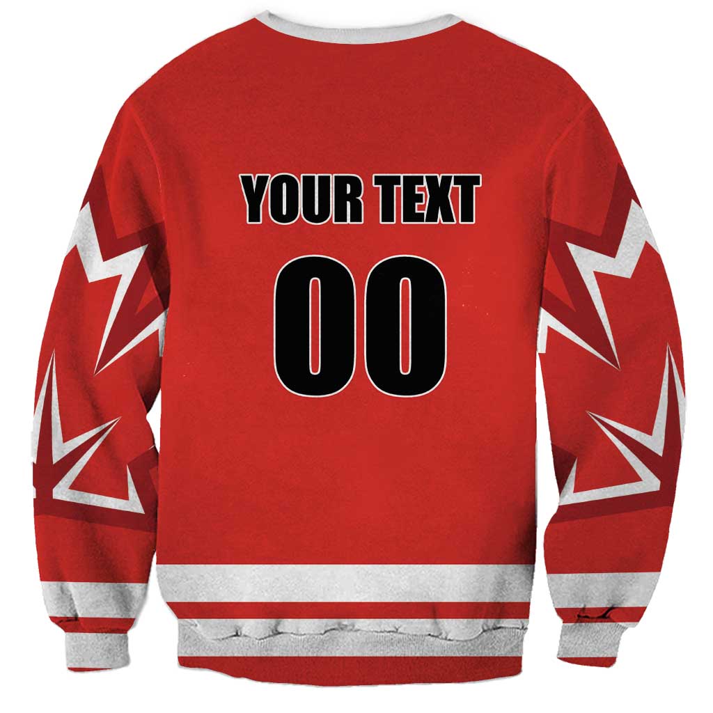 Custom Canada Ringuette Sweatshirt Team Canada Dominates The Game