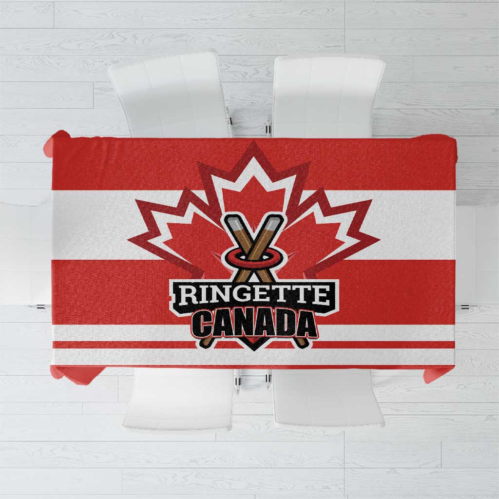 Canada Ringuette Tablecloth Team Canada Dominates The Game