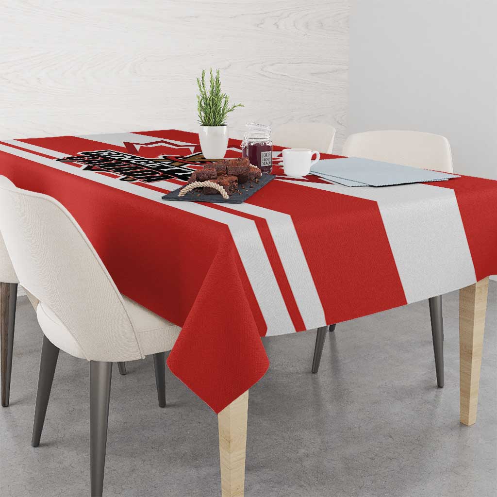 Canada Ringuette Tablecloth Team Canada Dominates The Game