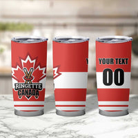 Custom Canada Ringuette Tumbler Cup Team Canada Dominates The Game