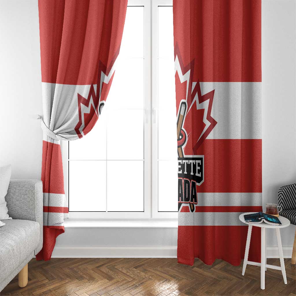 Canada Ringuette Window Curtain Team Canada Dominates The Game