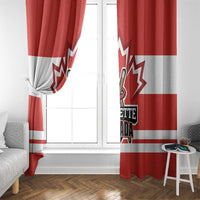 Canada Ringuette Window Curtain Team Canada Dominates The Game