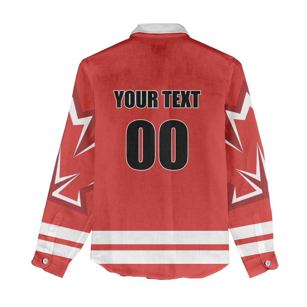 Custom Canada Ringuette Women Casual Shirt Team Canada Dominates The Game
