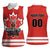 Custom Canada Ringuette Women Sleeveless Polo Shirt Team Canada Dominates The Game