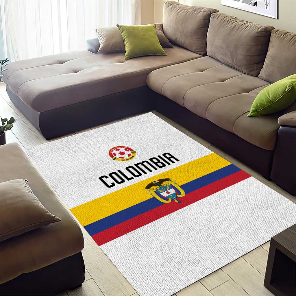 Football 2024 Colombia 100th Anniversary Area Rug Limited Edition