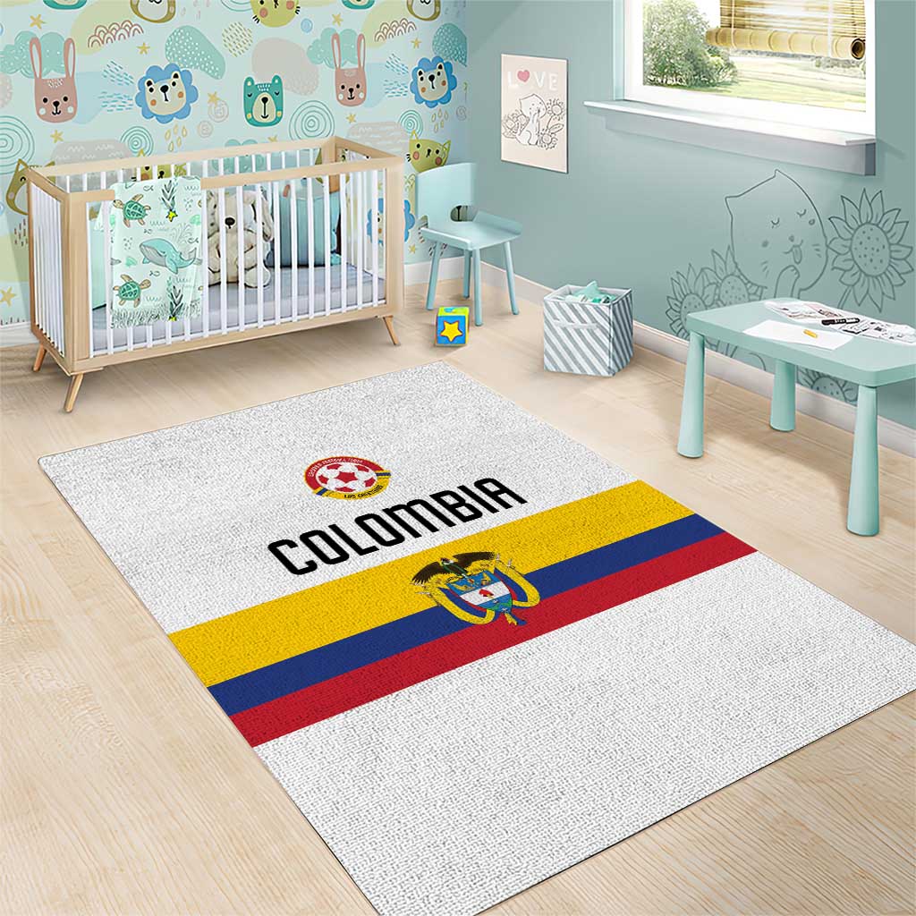 Football 2024 Colombia 100th Anniversary Area Rug Limited Edition