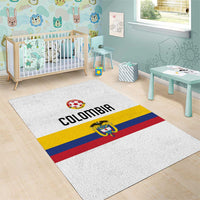 Football 2024 Colombia 100th Anniversary Area Rug Limited Edition