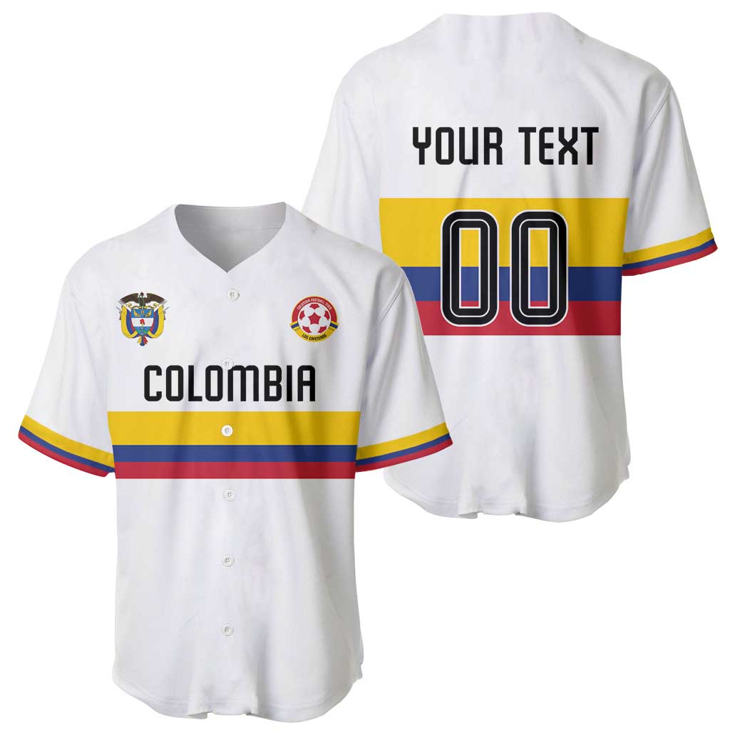 Custom Football 2024 Colombia 100th Anniversary Baseball Jersey Limited Edition