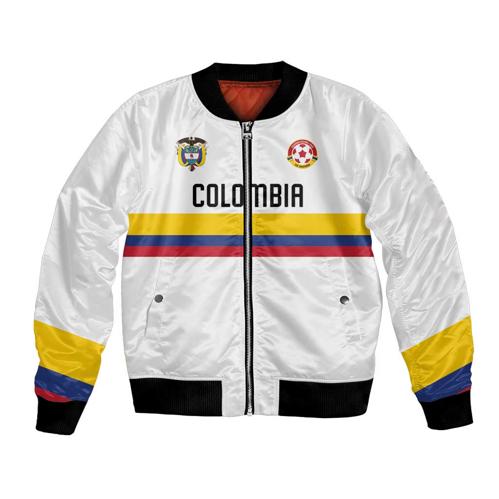Custom Football 2024 Colombia 100th Anniversary Bomber Jacket Limited Edition