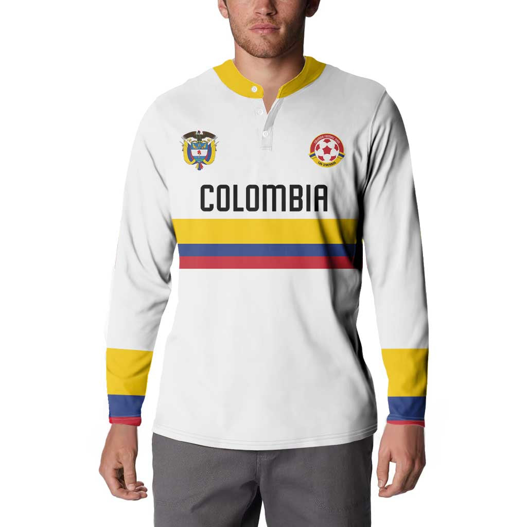 Custom Football 2024 Colombia 100th Anniversary Button Sweatshirt Limited Edition
