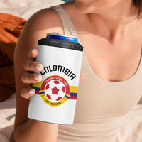 Custom Football 2024 Colombia 100th Anniversary 4 in 1 Can Cooler Tumbler Limited Edition