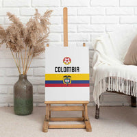 Football 2024 Colombia 100th Anniversary Canvas Wall Art Limited Edition