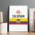 Football 2024 Colombia 100th Anniversary Canvas Wall Art Limited Edition