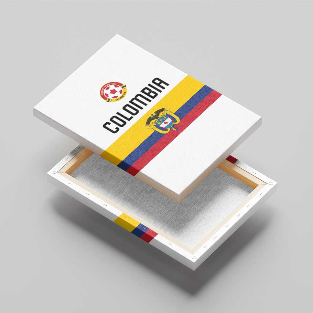 Football 2024 Colombia 100th Anniversary Canvas Wall Art Limited Edition