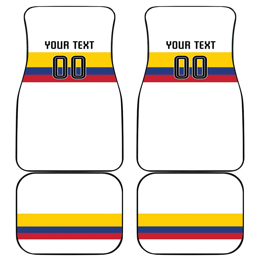 Football 2024 Colombia 100th Anniversary Car Mats Limited Edition
