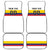 Football 2024 Colombia 100th Anniversary Car Mats Limited Edition