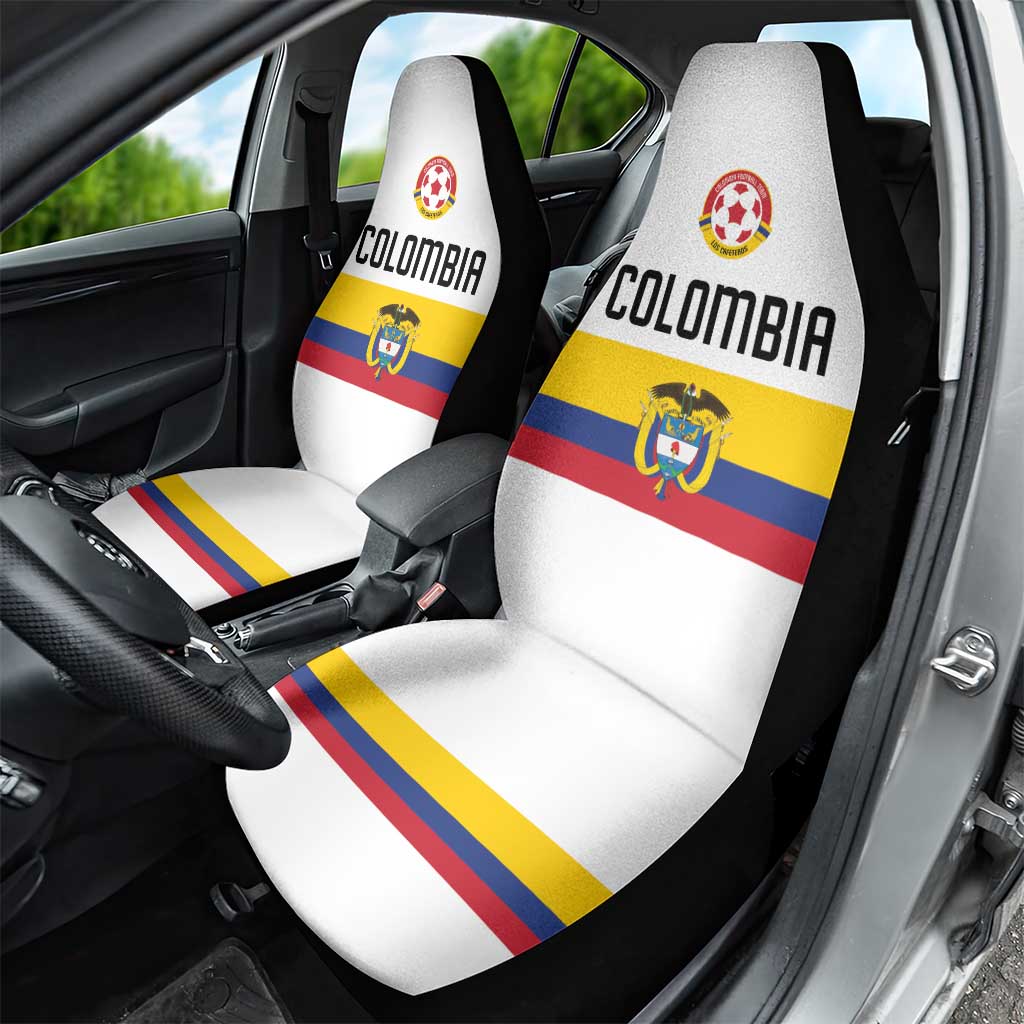 Football 2024 Colombia 100th Anniversary Car Seat Cover Limited Edition