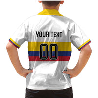 Custom Football 2024 Colombia 100th Anniversary Family Matching Mermaid Dress and Hawaiian Shirt Limited Edition