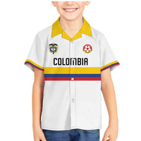 Custom Football 2024 Colombia 100th Anniversary Family Matching Mermaid Dress and Hawaiian Shirt Limited Edition