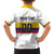 Custom Football 2024 Colombia 100th Anniversary Family Matching Off Shoulder Maxi Dress and Hawaiian Shirt Limited Edition