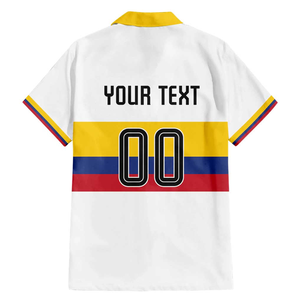 Custom Football 2024 Colombia 100th Anniversary Family Matching Puletasi and Hawaiian Shirt Limited Edition