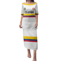 Custom Football 2024 Colombia 100th Anniversary Family Matching Puletasi and Hawaiian Shirt Limited Edition