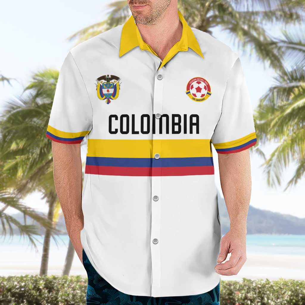 Custom Football 2024 Colombia 100th Anniversary Hawaiian Shirt Limited Edition