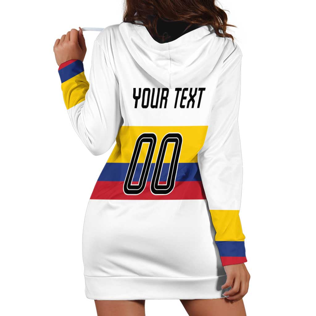 Custom Football 2024 Colombia 100th Anniversary Hoodie Dress Limited Edition