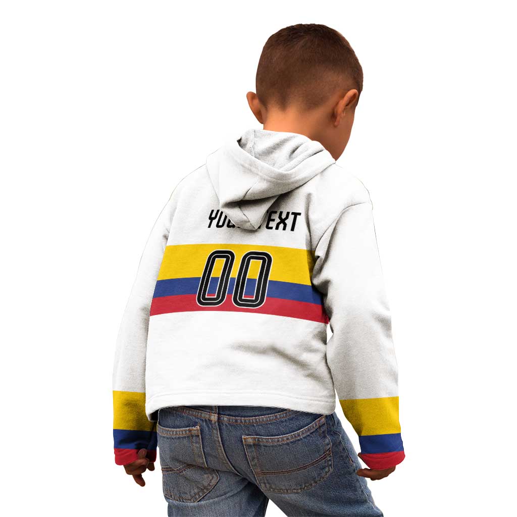 Custom Football 2024 Colombia 100th Anniversary Kid Hoodie Limited Edition