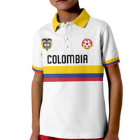 Custom Football 2024 Colombia 100th Anniversary Kid Polo Shirt Limited Edition