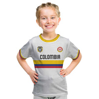 Custom Football 2024 Colombia 100th Anniversary Kid T Shirt Limited Edition
