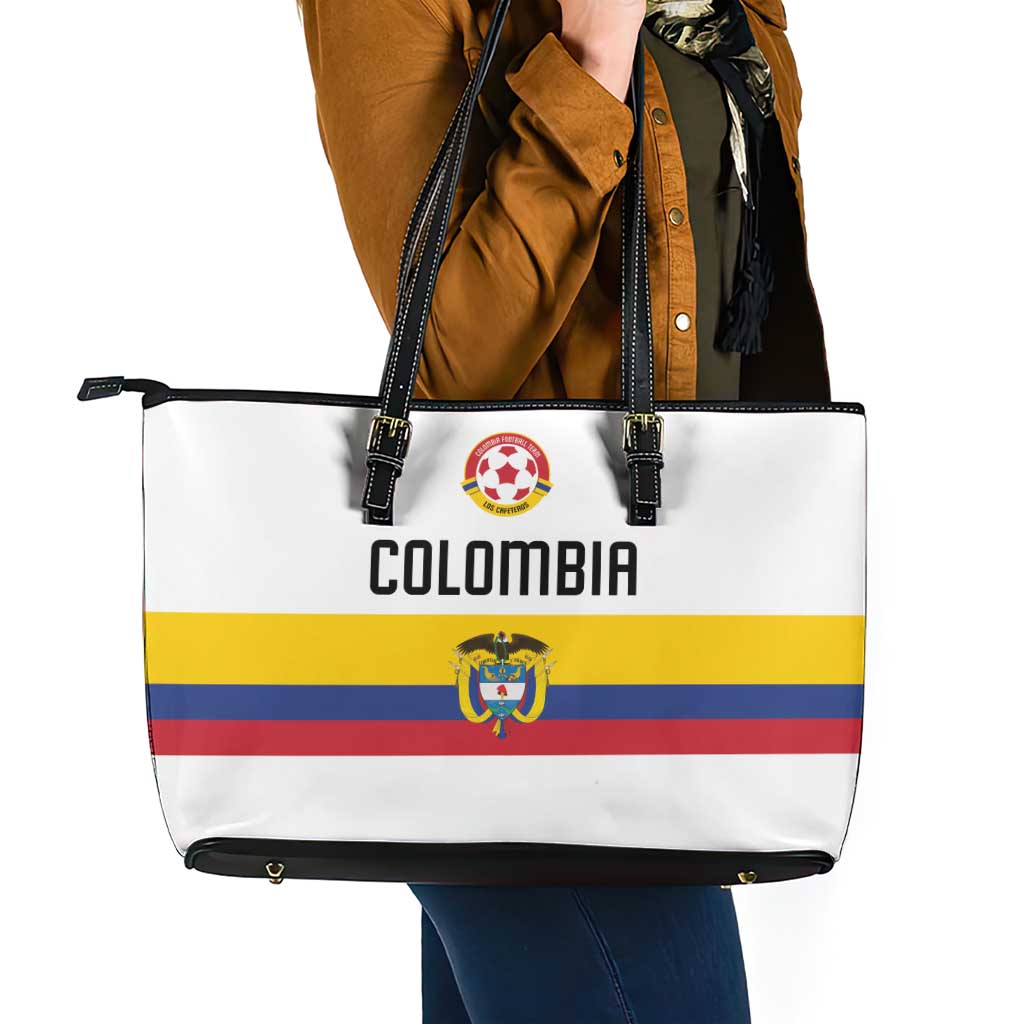 Football 2024 Colombia 100th Anniversary Leather Tote Bag Limited Edition