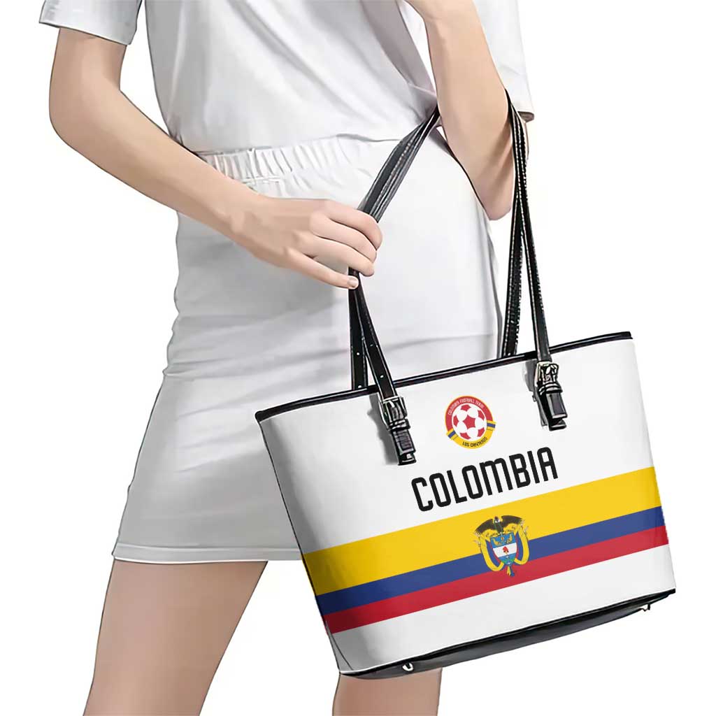 Football 2024 Colombia 100th Anniversary Leather Tote Bag Limited Edition