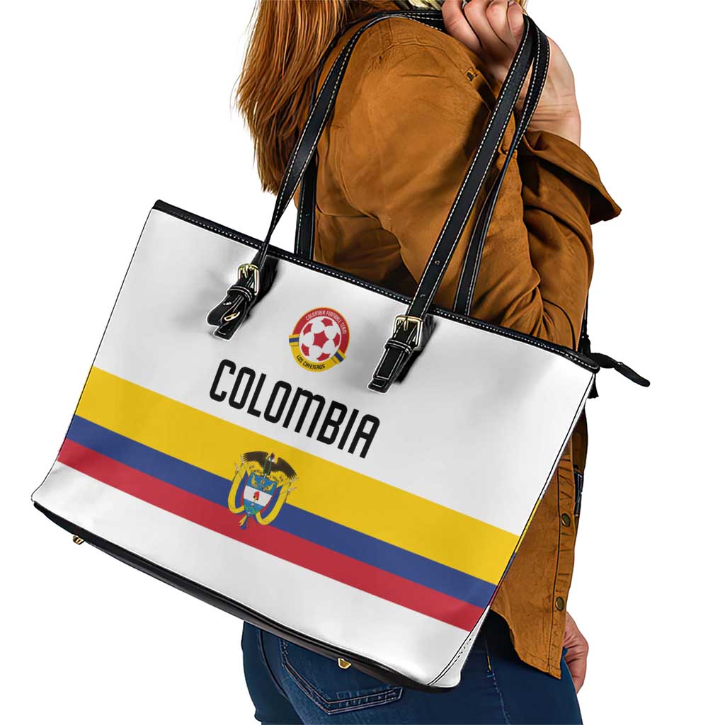 Football 2024 Colombia 100th Anniversary Leather Tote Bag Limited Edition