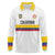 Custom Football 2024 Colombia 100th Anniversary Long Sleeve Polo Shirt Limited Edition