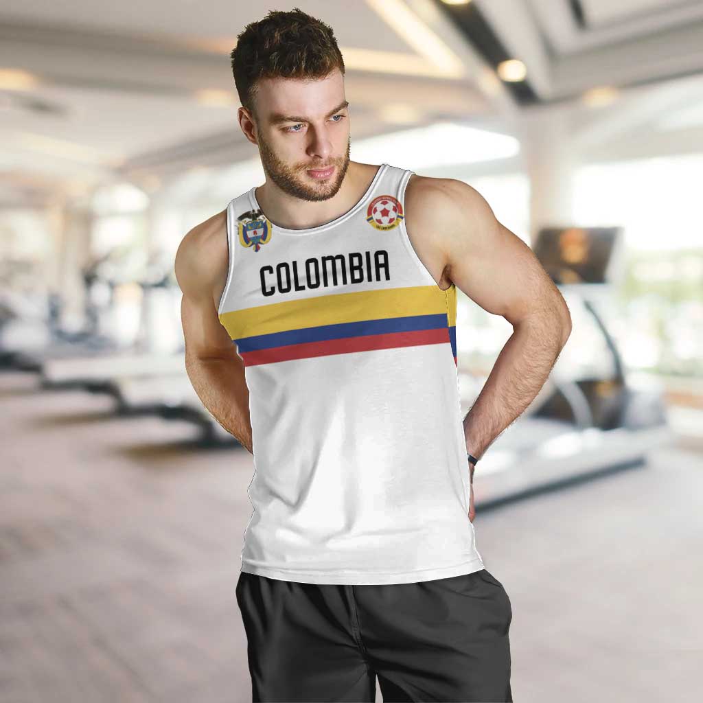Custom Football 2024 Colombia 100th Anniversary Men Tank Top Limited Edition