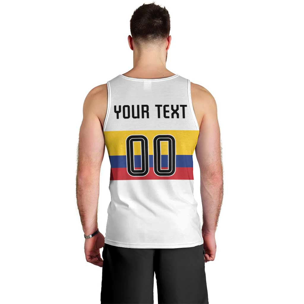Custom Football 2024 Colombia 100th Anniversary Men Tank Top Limited Edition