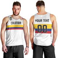Custom Football 2024 Colombia 100th Anniversary Men Tank Top Limited Edition
