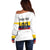 Custom Football 2024 Colombia 100th Anniversary Off Shoulder Sweater Limited Edition