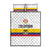 Football 2024 Colombia 100th Anniversary Quilt Bed Set Limited Edition
