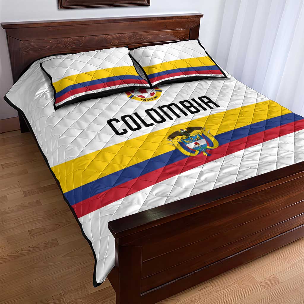Football 2024 Colombia 100th Anniversary Quilt Bed Set Limited Edition