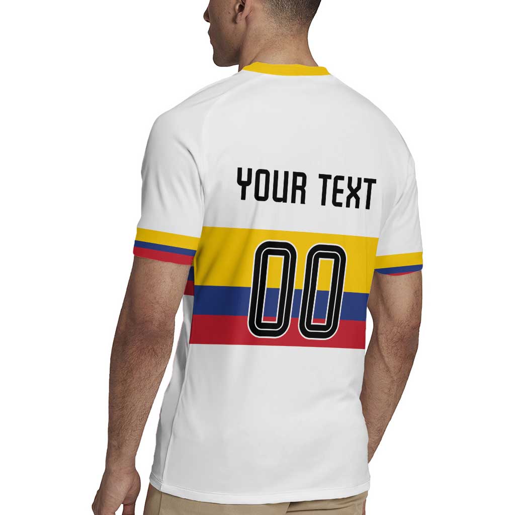 Custom Football 2024 Colombia 100th Anniversary Rugby Jersey Limited Edition