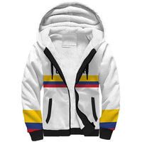 Custom Football 2024 Colombia 100th Anniversary Sherpa Hoodie Limited Edition