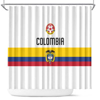 Football 2024 Colombia 100th Anniversary Shower Curtain Limited Edition