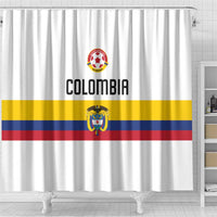 Football 2024 Colombia 100th Anniversary Shower Curtain Limited Edition